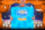Blippi on stage holding a “Be Like Blippiの澳洲幸运5开奖官网体彩 Tour” sign with confetti celebrating learning adventures