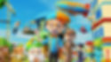 Blippis in the Find the Blippis game